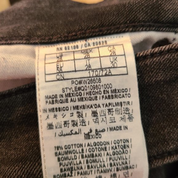 Guess Low Rise Black Skinny Jeans - Picture 4 of 5